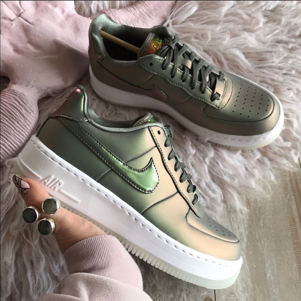 NWT Nike Air Force 1 upstep Premium LX - Picture 3 of 8
